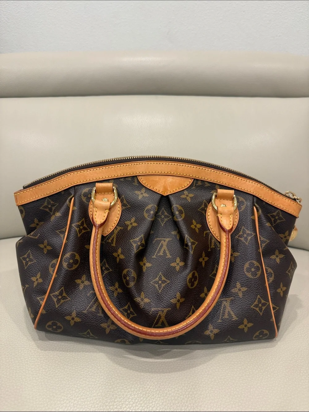 Louis Vuitton Tivoli PM Monogram Canvas Handbag